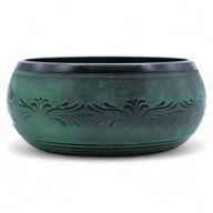 Veoma Glasna - Pjevajuća Zdjela s Gljivama – 23x10,5 cm 1,3 kg – Mahovinasto Zelena