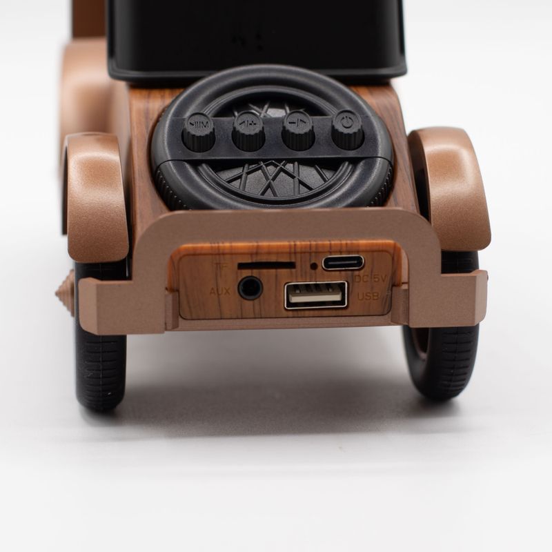Klasični vintage automobil – Bluetooth zvučnik i stalak za telefon, 5 W