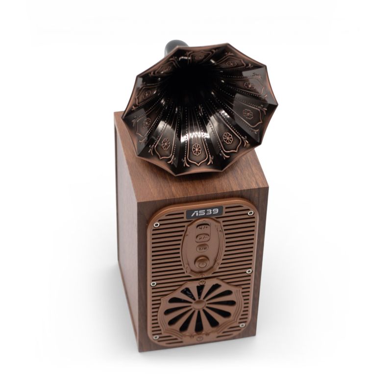 Retro visok gramofonski zvučnik (Extra Loud) – Bluetooth – 8 W