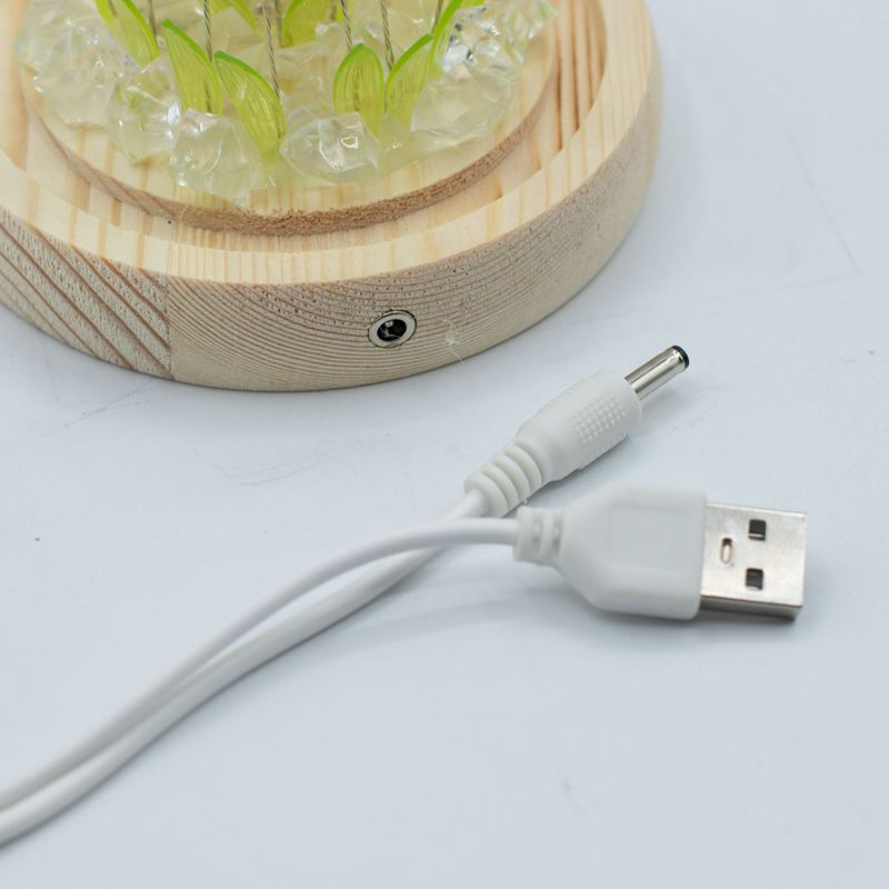 LED cvjetna kupola s 20 suncokreta – USB