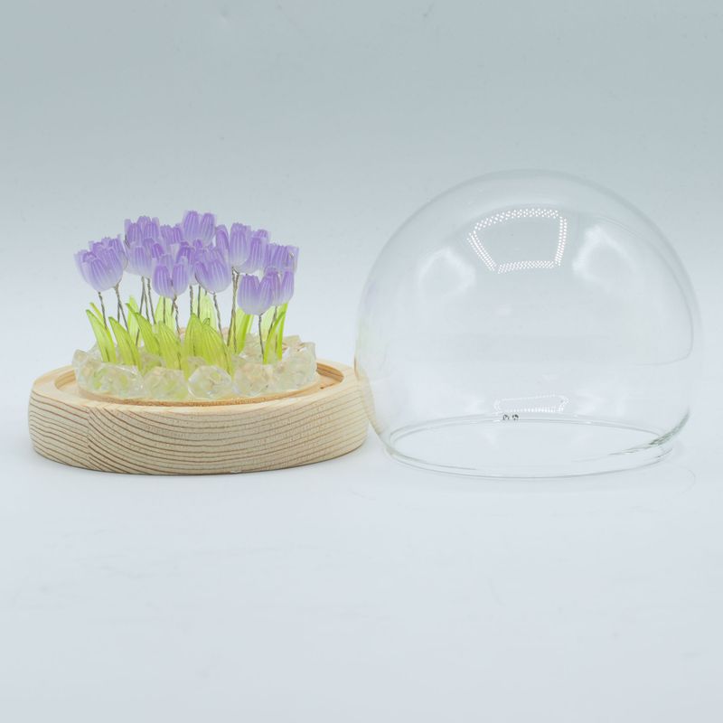 LED cvjetna kupola s 20 tulipana – USB