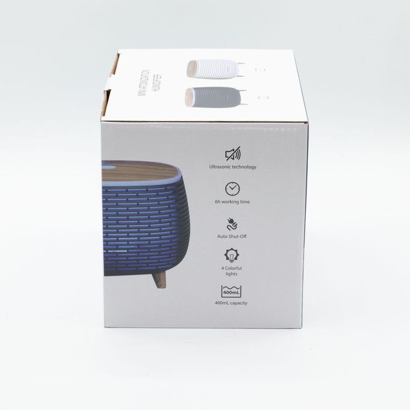 Aromaterapija Futuristički Rebrasti - USB - Promjena boje - Daljinski upravljač