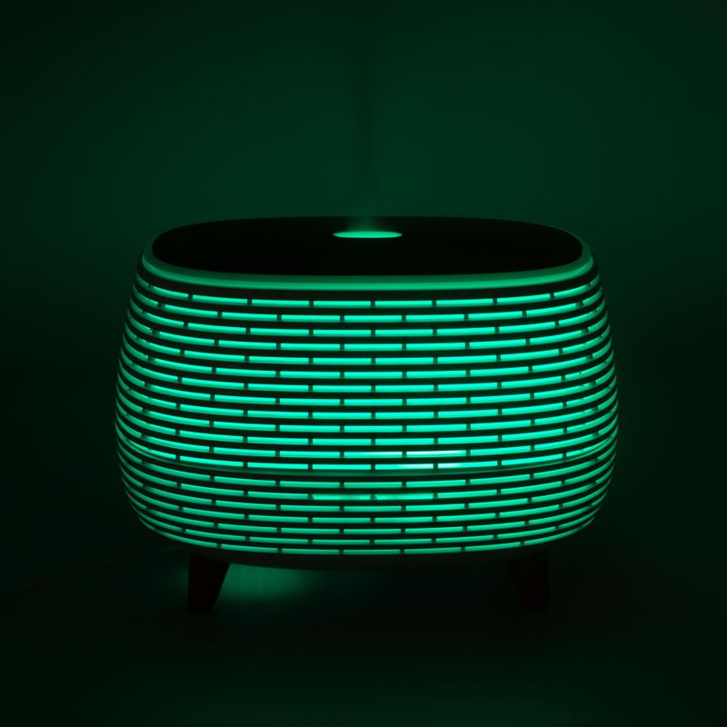 Aromaterapija Futuristički Rebrasti - USB - Promjena boje - Daljinski upravljač