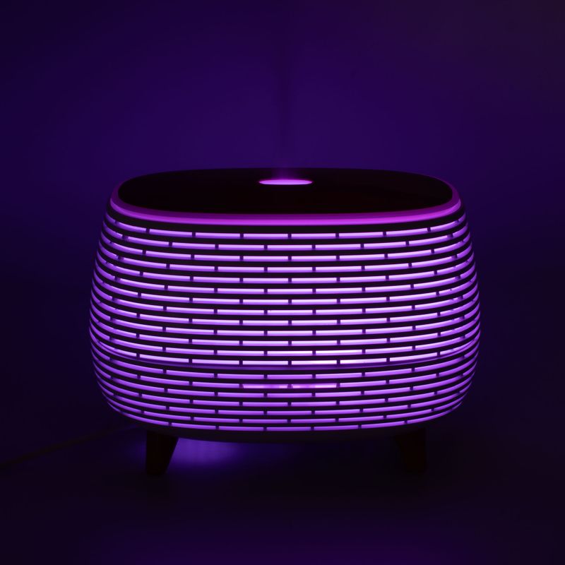 Aromaterapija Futuristički Rebrasti - USB - Promjena boje - Daljinski upravljač