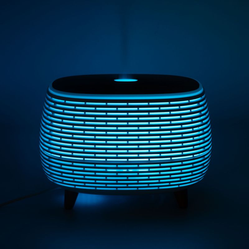 Aromaterapija Futuristički Rebrasti - USB - Promjena boje - Daljinski upravljač