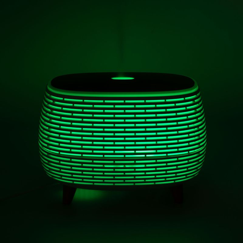Aromaterapija Futuristički Rebrasti - USB - Promjena boje - Daljinski upravljač