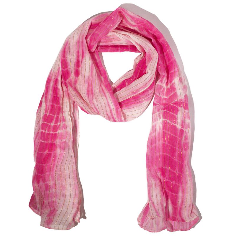 Nomad Sari  - Ljetna šal -  180x50cm - Party Shine - Savršena ružičasta