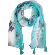 Nomad Sari  - Ljetni šal -  180x50cm - Aqua Fish - Turquois