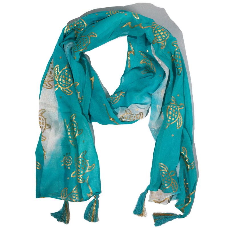 Nomad Sari  - Ljetna marama -  180x50cm - Turtle- Turquois