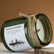 Svijeća od sojinog voska s drvenim fitiljem – Ash & Woodsmoke