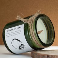 Svijeća od sojinog voska s drvenim fitiljem - Cedar Citrus