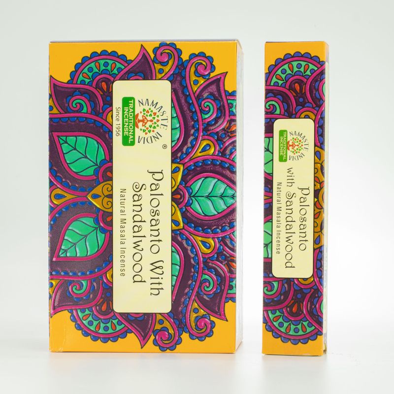 Namaste Mandala Masala tamjan - Palosanto & sandalovina