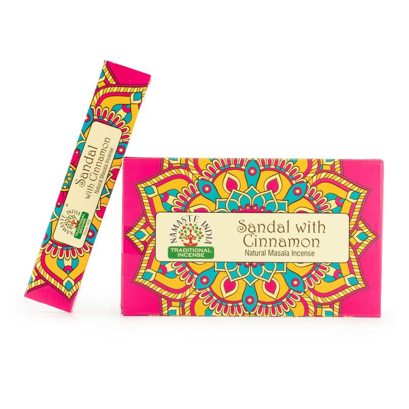 Namaste Mandala Masala tamjan - Sandalovina s cimetom