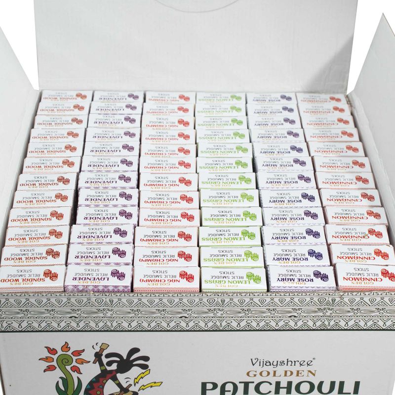 Golden štapići od smole za pročišćavanje 30g - Izložbeni set 2