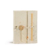 Mini Lokta Bilježnica s Mješavinom Cvijeća (12x8cm) – 40 listova