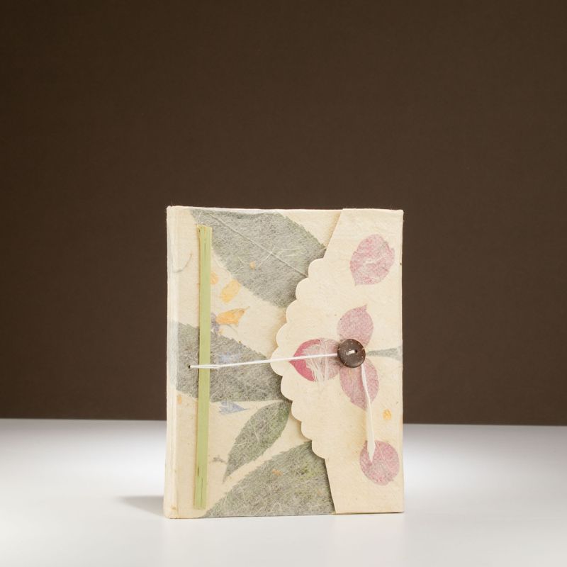 Srednja Lokta Bilježnica s Bugenvilijom (15x12cm) - 45 listova