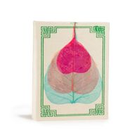 Srednja Lokta Bilježnica s Listom Bodhija (15x12cm) - 45 listova