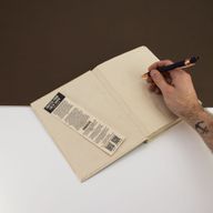 Velika Lokta Inspirativna Bilježnica (21x15 cm) – 45 listova – Your Words – uključuje oznaku
