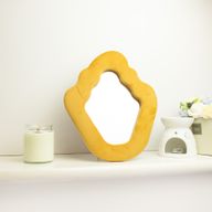 Meko valovito ogledalo – Plamen – Marigold