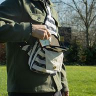 Jacquard prirodne torbe - Atlas Nomad - Cross model