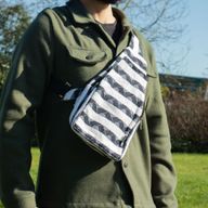 Jacquard prirodne torbe - Atlas Nomad - Cross model