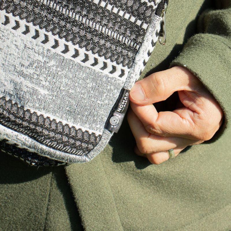 Jacquard prirodne torbe - Urban Caravan - Cross model