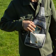 Jacquard prirodne torbe - Urban Caravan - Cross model