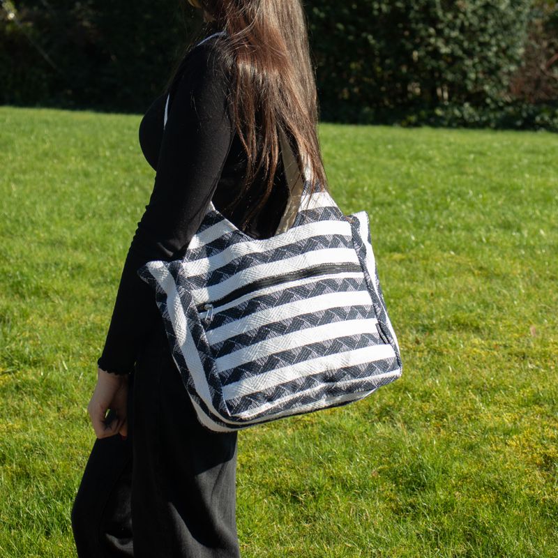 Jacquard prirodne torbe - Atlas Nomad - Wander Muse model