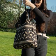 Jakard prirodne torbe - Desert Loom - Wander Muse model