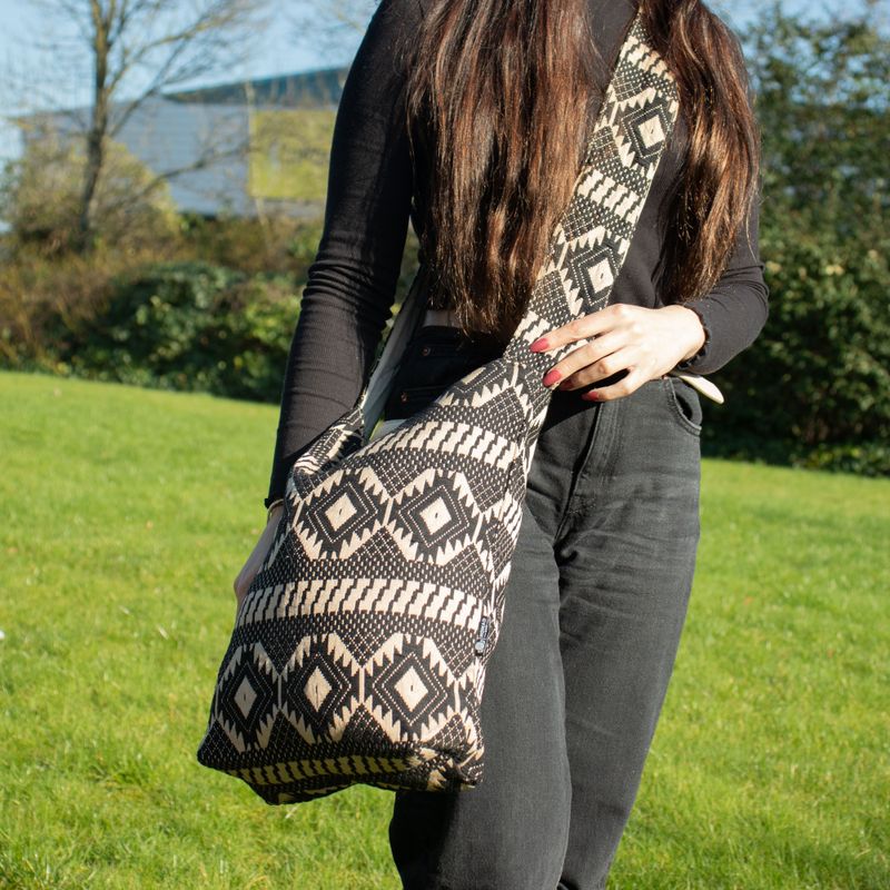 Jacquard prirodne torbe - Desert Loom - Nomad Carryall model