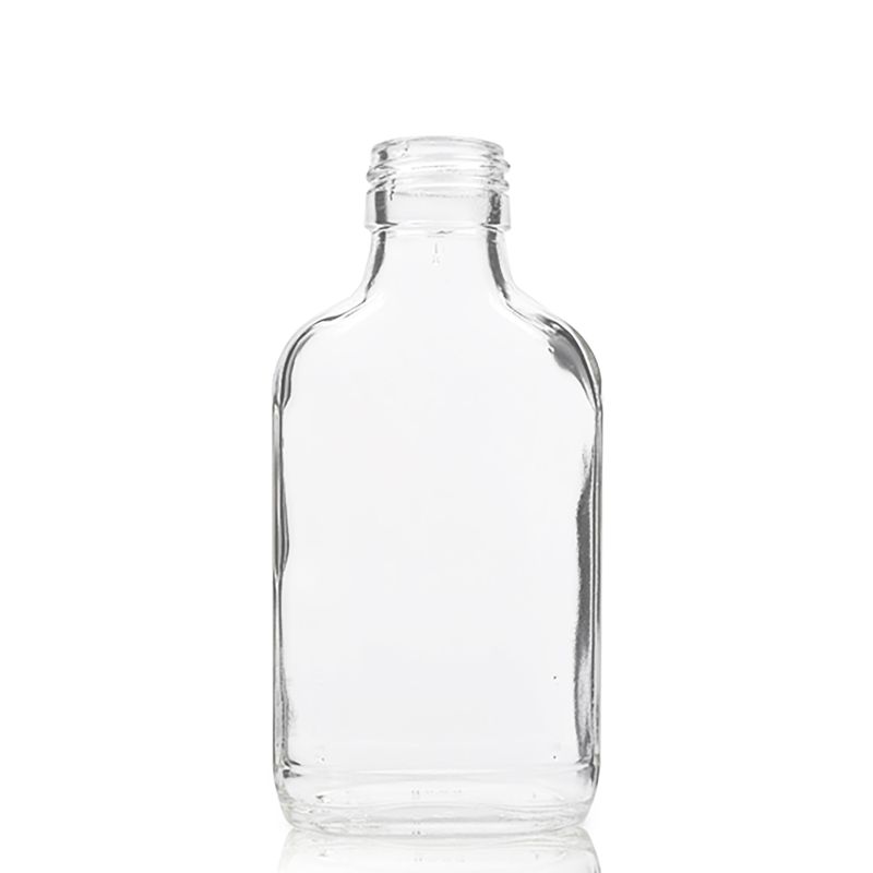 Prozirna Staklena Boca s Aluminijskim Čepom 200ml