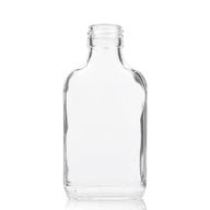 Prozirna Staklena Boca s Aluminijskim Čepom 250ml