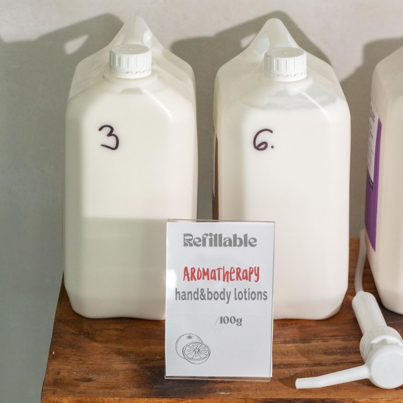 Aromaterapijski Gelovi i Losioni za Tijelo – Refill Station