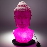 Lampa s likom Bude Cherry Crackle - Ovalno postolje