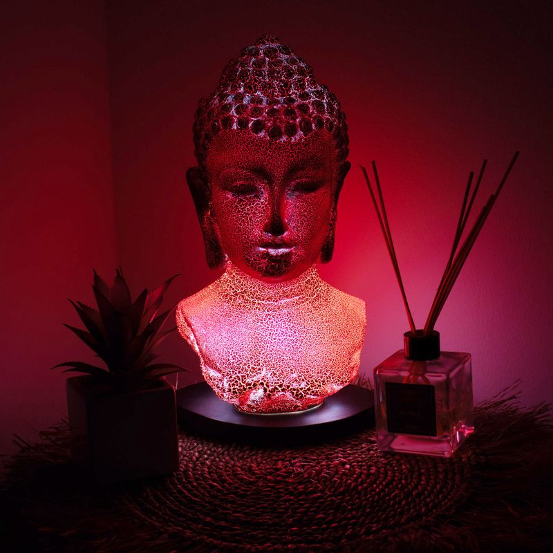 Lampa s likom Bude Molton Lava - Ovalno postolje