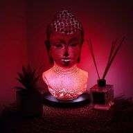 Lampa s likom Bude Molton Lava - Ovalno postolje