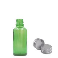 Zelena Staklena Bočica 5ml s Aluminijskim Čepom