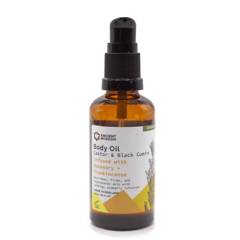 Organsko Ulje za Tijelo 50 ml - Ružmarin & Tamjan