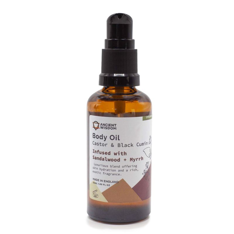 Organsko Ulje za Tijelo 50 ml - Sandalovina i Smirna