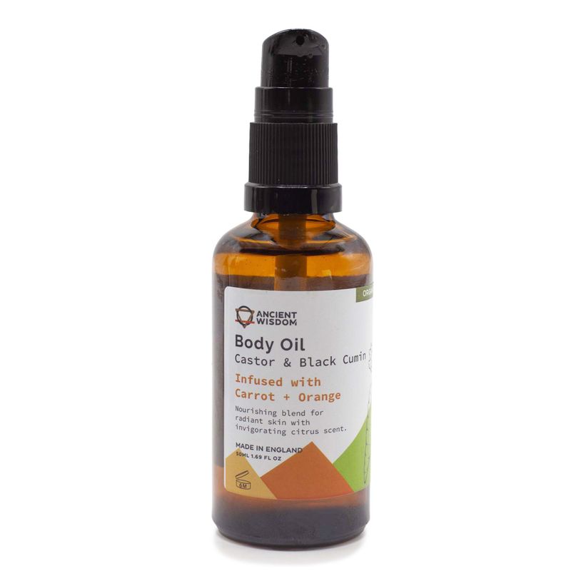 Organsko Ulje za Tijelo 50 ml - Mrkva & Naranča