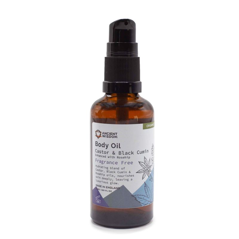 Organsko Ulje za Tijelo 50 ml - Šipak (bez mirisa)