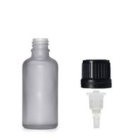 Mat Siva Staklena Bočica s Kapaljkom i Čepom 10ml