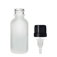 Mat Bijela Staklena Bočica - Čep s Kapaljkom 50ml