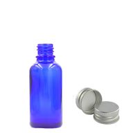 Plava Staklena Bočica 5ml s Aluminijskim Čepom