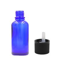 Plava Staklena Bočica sa Sigurnosnim Čepom za Djecu 30ml