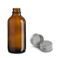 Boca od Jantarnog Stakla Boston s Aluminijskim Čepom 230ml