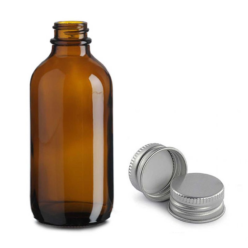 Boca od Jantarnog Stakla Boston s Aluminijskim Čepom 500ml