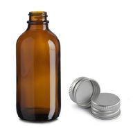 Boca od Jantarnog Stakla Boston s Aluminijskim Čepom 500ml