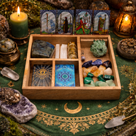 Tarot Kutija s Četiri Pretinca i Držačem za Karte