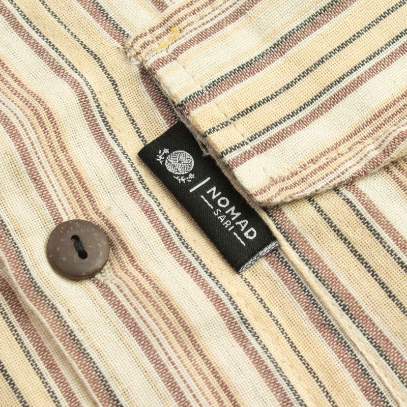Nomad Sari Grandad košulja - Smeđa-bež - M